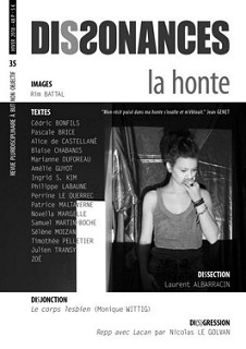 Revue Dissonances # 35 - La honte